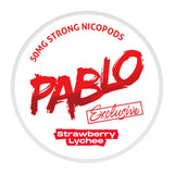 Pablo Nicotine Pouches - 20 Pouches - 50mg - Strawberry Lychee | Lincolnshire Vapours