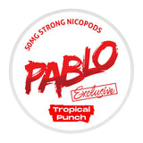 Pablo Nicotine Pouches - 20 Pouches - 50mg - Tropical Punch | Lincolnshire Vapours