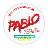 Pablo Nicotine Pouches - 20 Pouches - 50mg - Watermelon Lemon