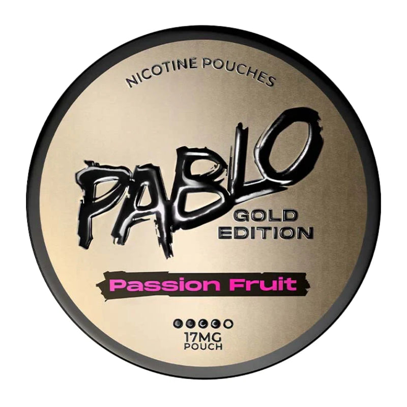 Pablo Gold Edition Nicotine Pouches - Passion Fruit - 20 Pouches
