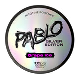 Pablo Silver Edition Nicotine Pouches - Grape Ice - 20 Pouches