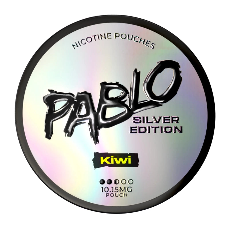 Pablo Silver Edition Nicotine Pouches - Kiwi - 20 Pouches