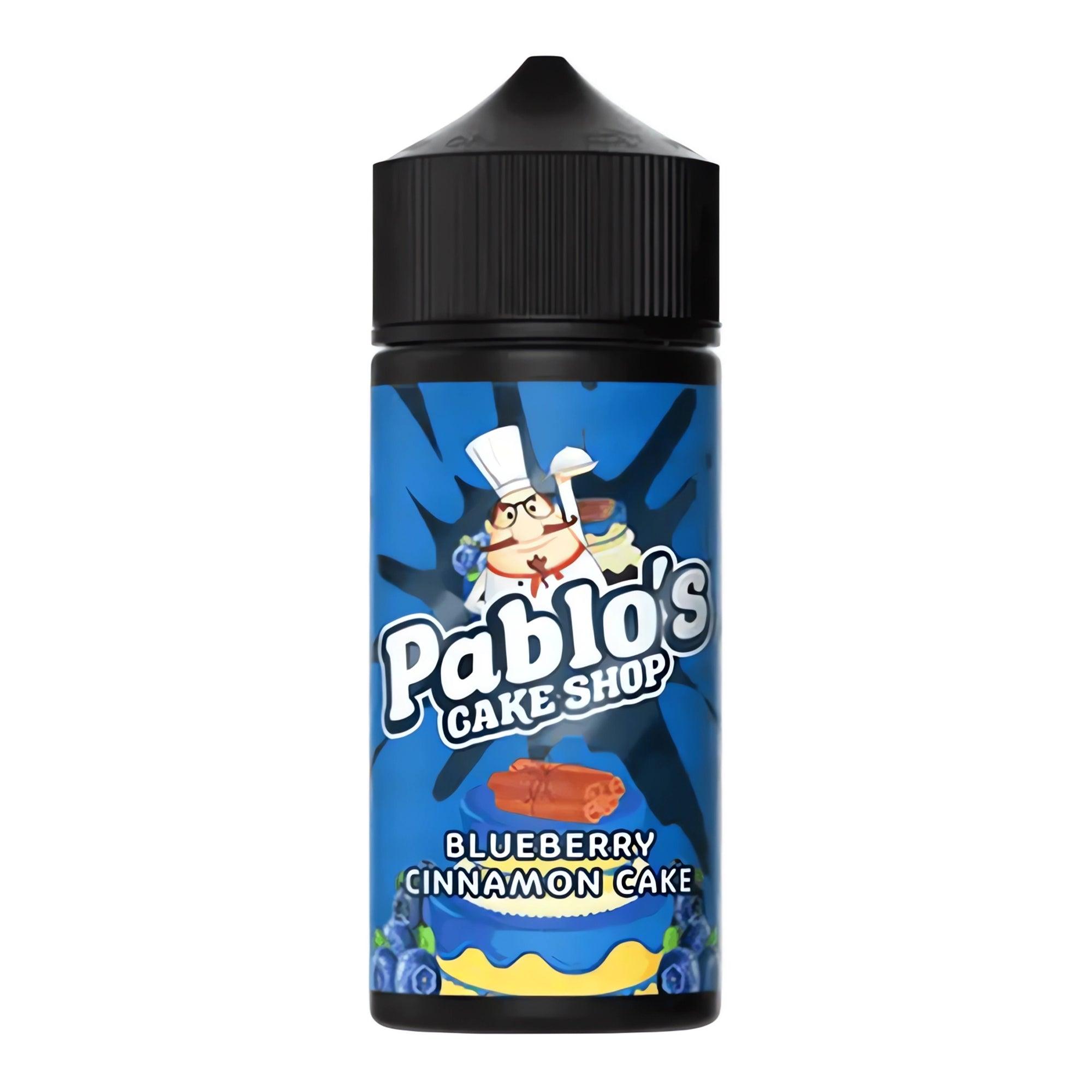 Pablo's Cake Shop - Blueberry Cinnamon Cake 100ml Shortfill | Lincolnshire Vapours