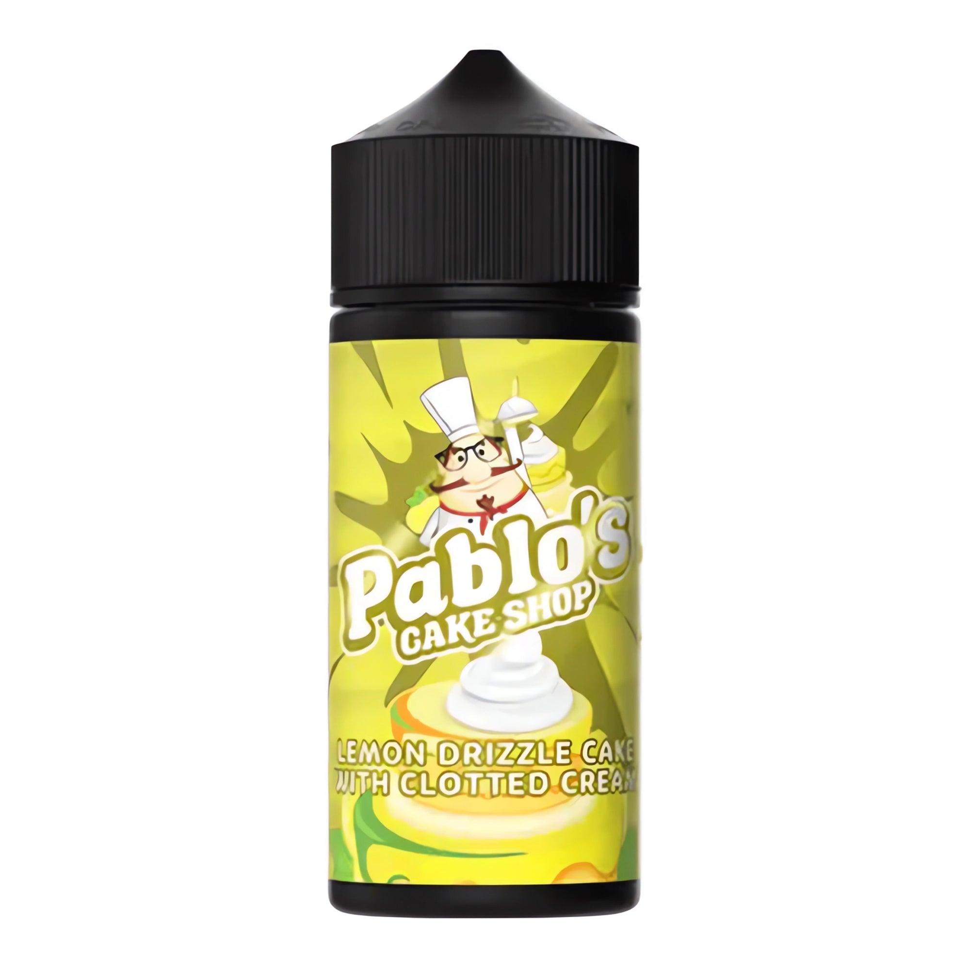 Pablo's Cake Shop - Lemon Drizzle Cake 100ml Shortfill | Lincolnshire Vapours