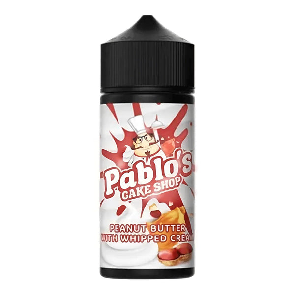 Pablo's Cake Shop - Peanut Butter With Whipped Cream 100ml Shortfill Pablo's Cake Shop - Peanut Butter With Whipped Cream 100ml Shortfill - Default Title | Free UK Delivery | Lincolnshire Vapours