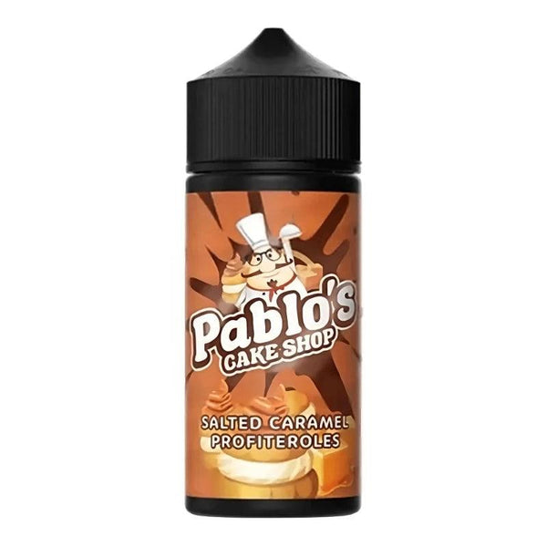 Pablo's Cake Shop - Salted Caramel Profiteroles 100ml Shortfill