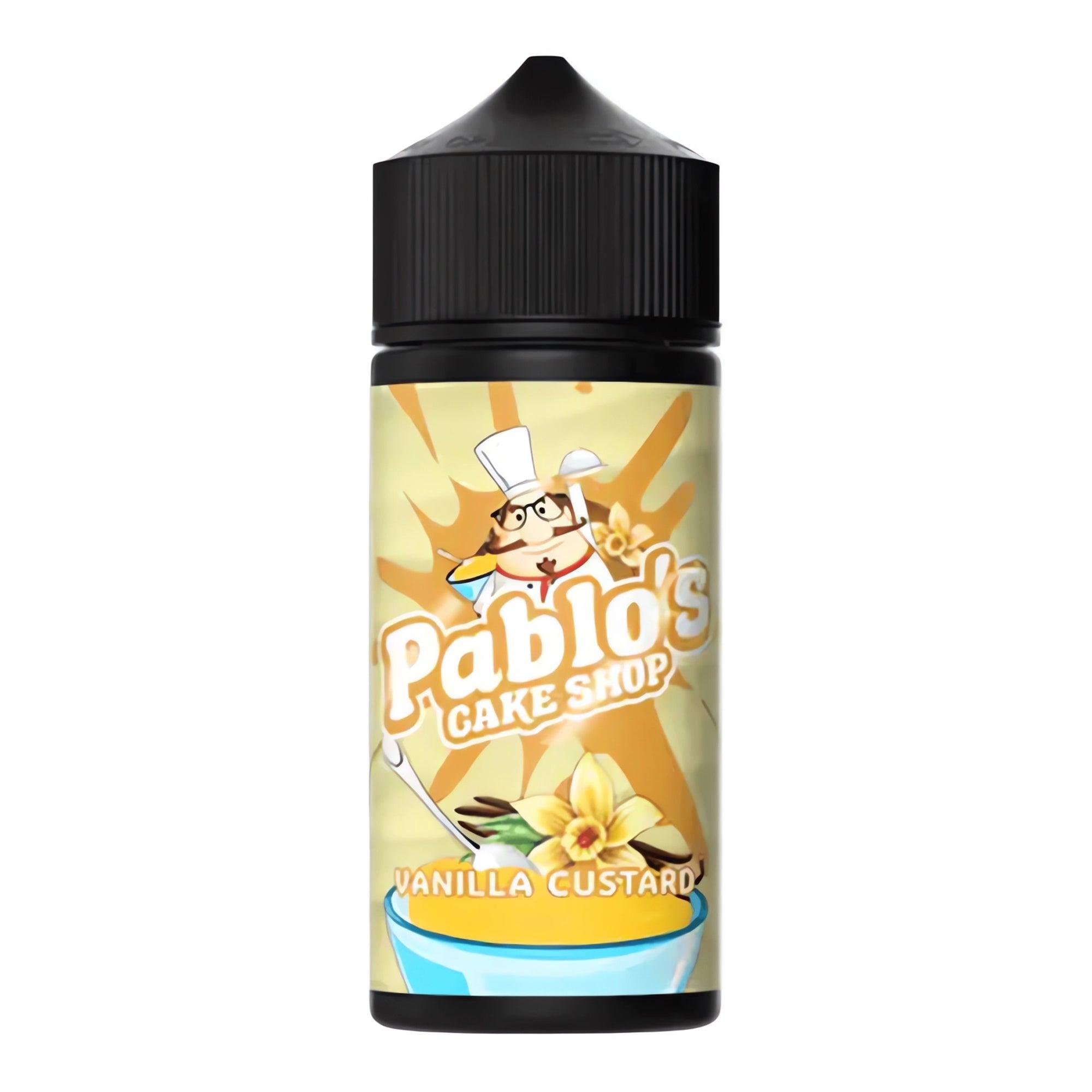 Pablo's Cake Shop - Vanilla Custard 100ml Shortfill | Lincolnshire Vapours