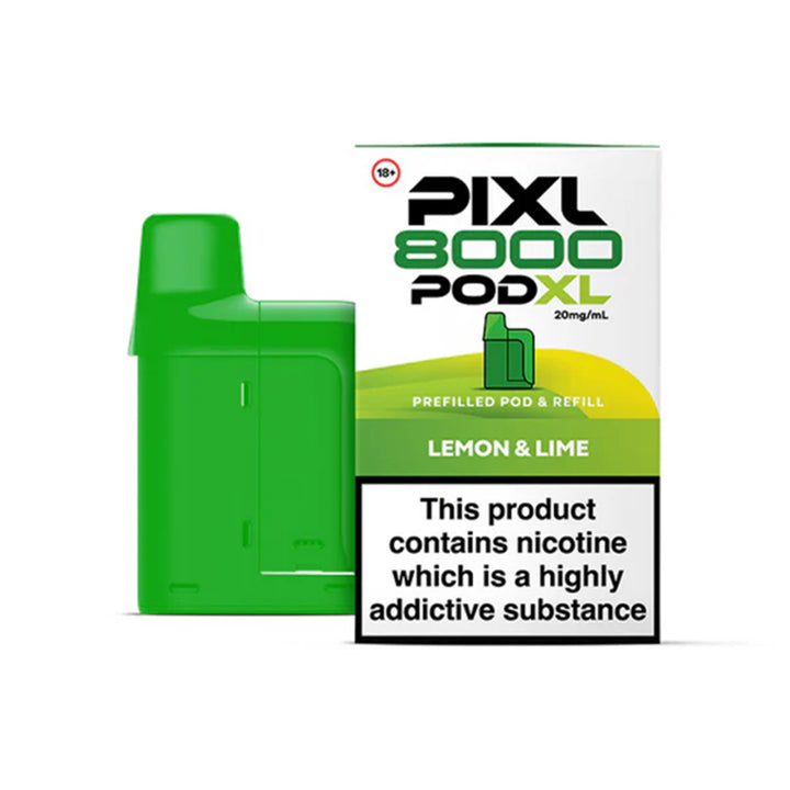Pixl 8000 Prefilled Pod & Refill | Lincolnshire Vapours