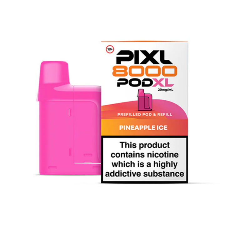 Pixl 8000 Prefilled Pod & Refill | Lincolnshire Vapours