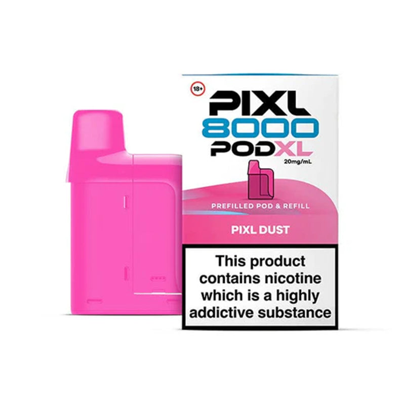 Pixl 8000 Prefilled Pod & Refill | Lincolnshire Vapours