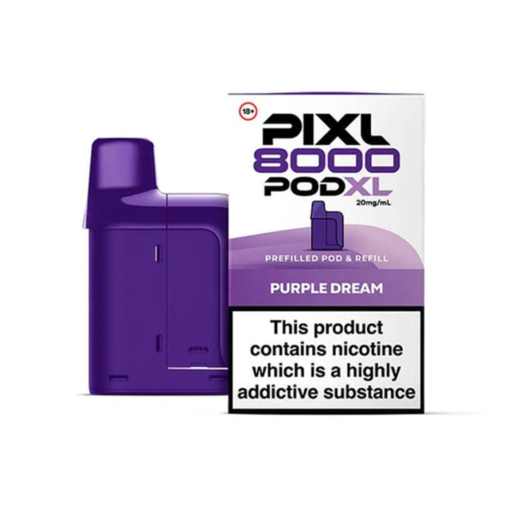 Pixl 8000 Prefilled Pod & Refill | Lincolnshire Vapours