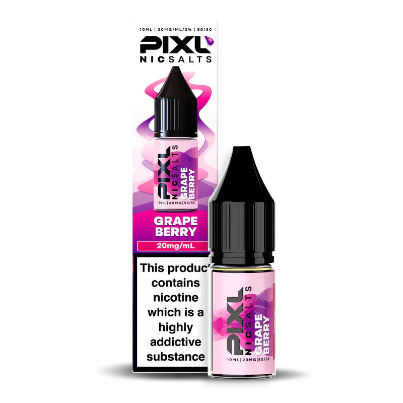 Pixl Nic Salts - Grape Berry 10ml