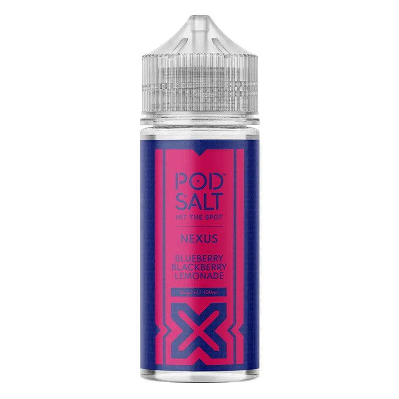 Pod Salt Nexus - Blueberry Blackberry Lemonade 100ml Shortfill | Lincolnshire Vapours