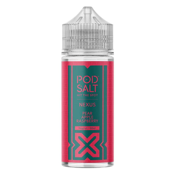 Pod Salt Nexus - Pear Apple Raspberry 100ml Shortfill Pod Salt Nexus - Pear Apple Raspberry 100ml Shortfill - Default Title | Free UK Delivery | Lincolnshire Vapours