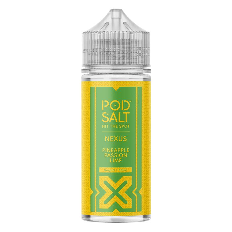 Pod Salt Nexus - Pineapple Passion Lime 100ml Shortfill | Lincolnshire Vapours