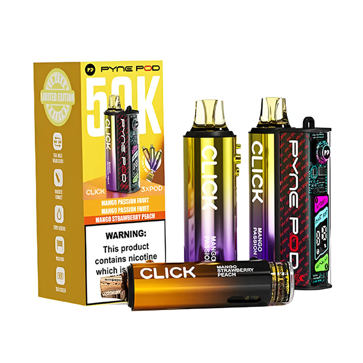 Pyne Pod Click 50K Prefilled Pod Kit | Lincolnshire Vapours