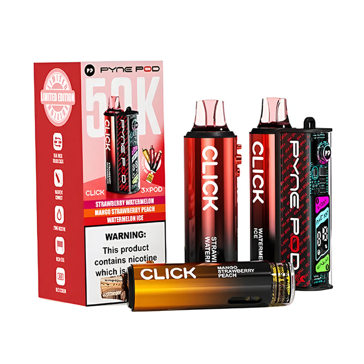 Pyne Pod Click 50K Prefilled Pod Kit | Lincolnshire Vapours