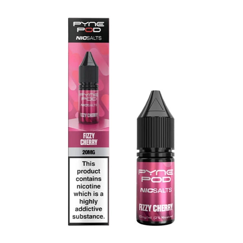 Pyne Pod Nic Salt - Fizzy Cherry 10ml
