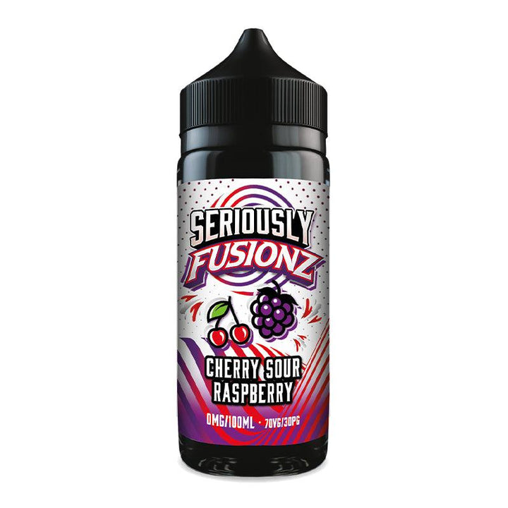 Seriously Fusionz - Cherry Sour Raspberry 100ml Shortfill | Free UK Delivery | Lincolnshire Vapours