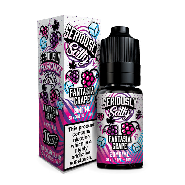 Seriously Fusionz Salty - Fantasia Grape Nic Salt 10ml