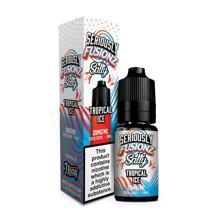 Seriously Fusionz Salty - Tropical Ice Nic Salt 10ml | Free UK Delivery | Lincolnshire Vapours