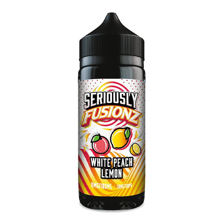 Seriously Fusionz - White Peach Lemon 100ml Shortfill | Free UK Delivery | Lincolnshire Vapours