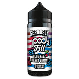Seriously Pod Fill 3 - Blue Razz Cherry Gummy 100ml Shortfill