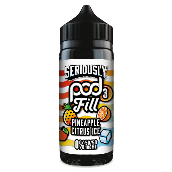 Seriously Pod Fill 3 - Pineapple Citrus Ice 100ml Shortfill