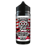 Seriously Pod Fill 3 - Strawberry Raspberry Cherry 100ml Shortfill