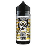 Seriously Pod Fill 3 - Vanilla Custard 100ml Shortfill