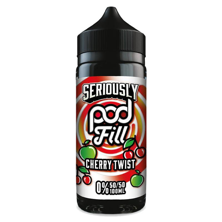 Seriously Pod Fill - Cherry Twist 100ml Shortfill | Free UK Delivery | Lincolnshire Vapours