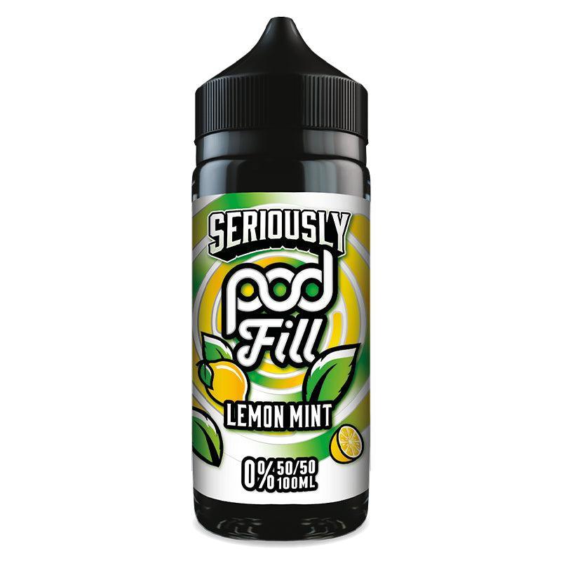 Seriously Pod Fill - Lemon Mint 100ml Shortfill | Lincolnshire Vapours