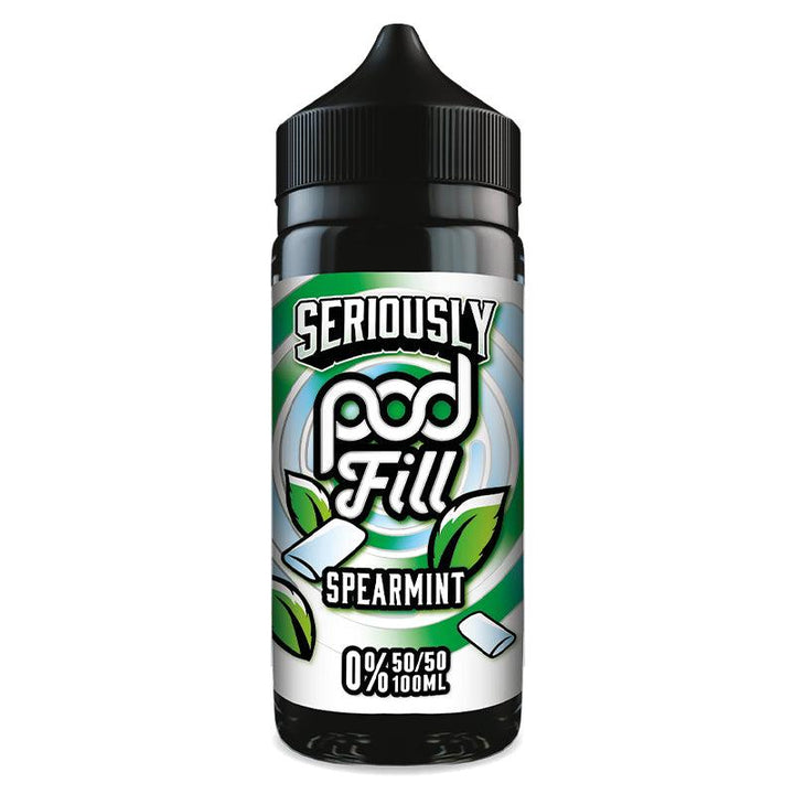 Seriously Pod Fill - Spearmint 100ml Shortfill | Free UK Delivery | Lincolnshire Vapours