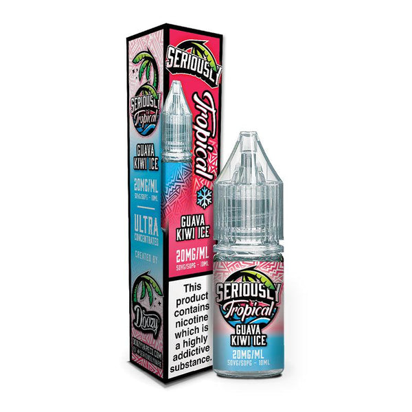 Seriously Tropical - Guava Kiwi Ice Nic Salt 10ml | Free UK Delivery | Lincolnshire Vapours