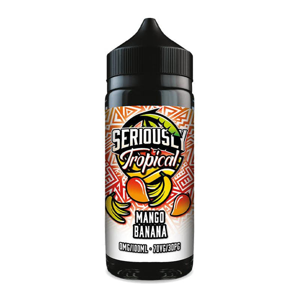 Seriously Tropical - Mango Banana 100ml Shortfill | Free UK Delivery | Lincolnshire Vapours