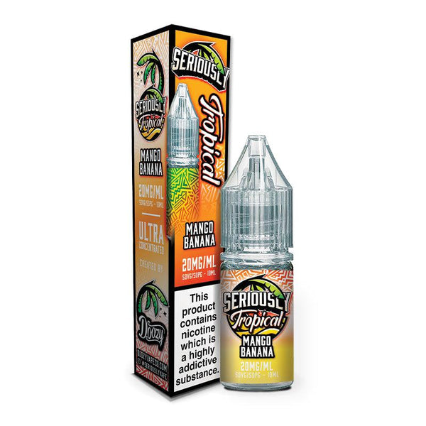 Seriously Tropical - Mango Banana Nic Salt 10ml | Free UK Delivery | Lincolnshire Vapours