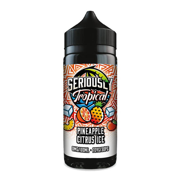 Seriously Tropical - Pineapple Citrus Ice 100ml Shortfill | Free UK Delivery | Lincolnshire Vapours