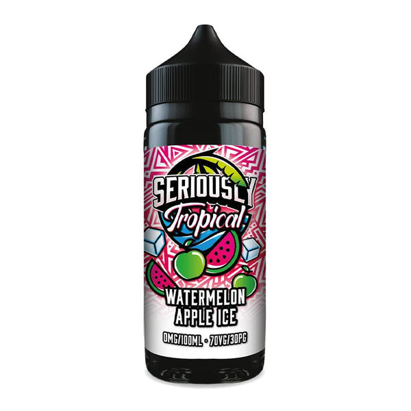 Seriously Tropical - Watermelon Apple Ice 100ml Shortfill | Free UK Delivery | Lincolnshire Vapours