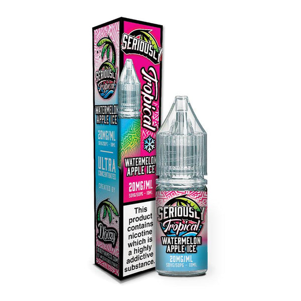 Seriously Tropical - Watermelon Apple Ice Nic Salt 10ml | Free UK Delivery | Lincolnshire Vapours