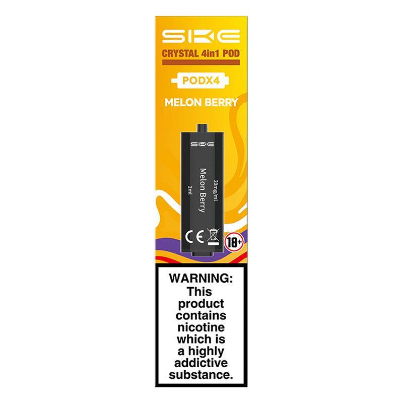 SKE Crystal 2400 4-In-1 Prefilled Pods (4 Pack) | Lincolnshire Vapours