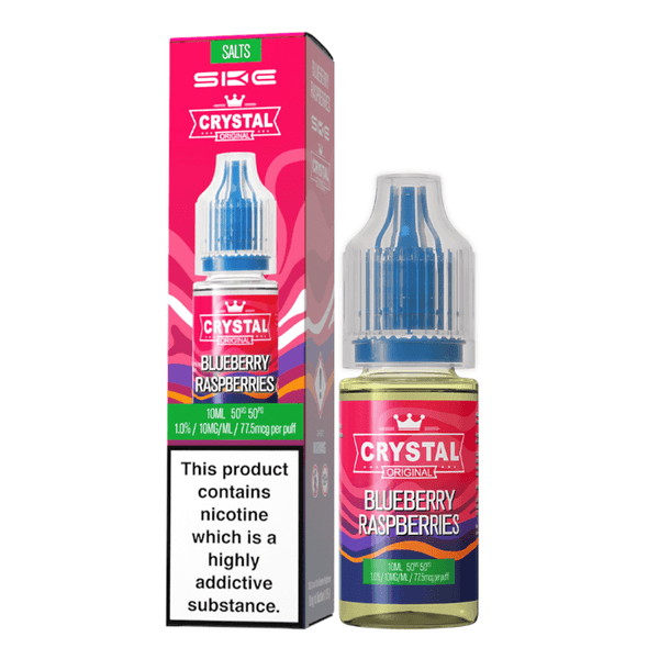 SKE Crystal - Blueberry Raspberries Nic Salt 10ml | Free UK Delivery | Lincolnshire Vapours