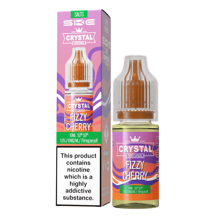 SKE Crystal - Fizzy Cherry Nic Salt 10ml | Free UK Delivery | Lincolnshire Vapours