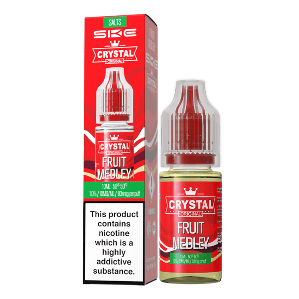 SKE Crystal - Fruit Medley Nic Salt 10ml | Free UK Delivery | Lincolnshire Vapours