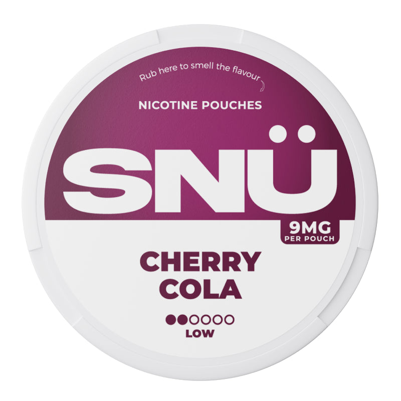 SNU Nicotine Pouches - Cherry Cola - 20PK - 9mg