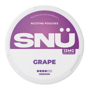 SNU Nicotine Pouches - Grape - 20PK | Lincolnshire Vapours
