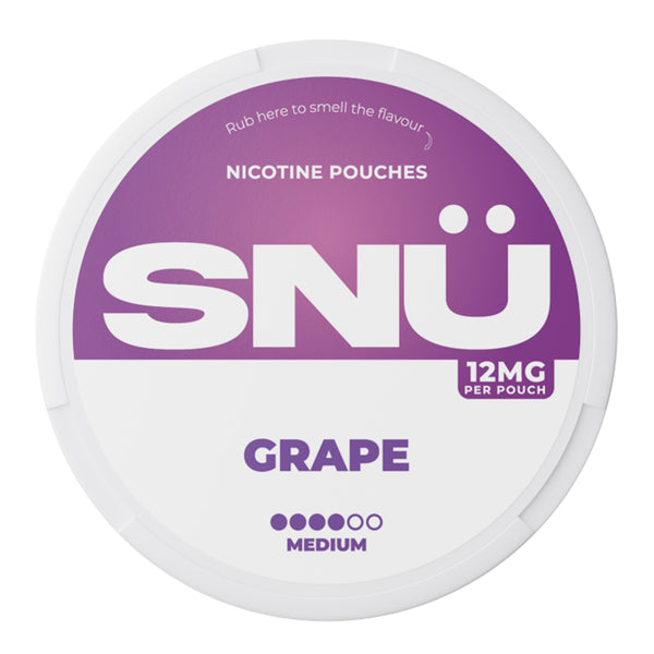 SNU Nicotine Pouches - Grape - 20PK