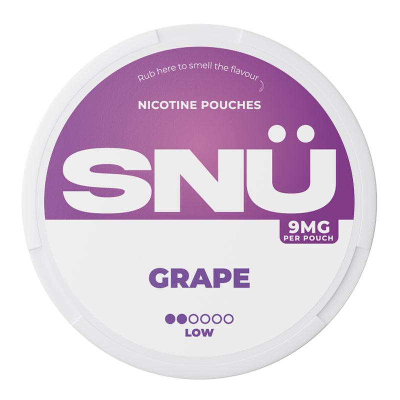 SNU Nicotine Pouches - Grape - 20PK | Lincolnshire Vapours