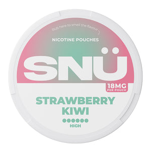 SNU Nicotine Pouches - Strawberry Kiwi - 20PK | Lincolnshire Vapours