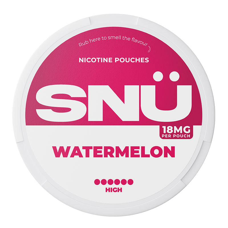 SNU Nicotine Pouches - Watermelon - 20PK | Lincolnshire Vapours