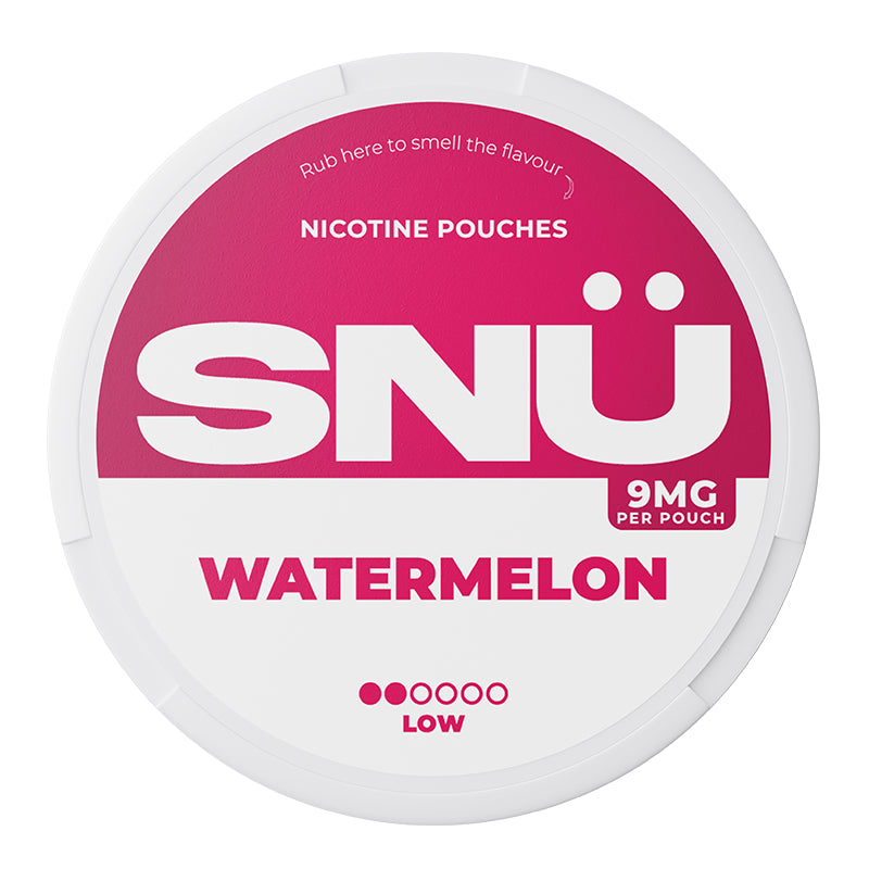 SNU Nicotine Pouches - Watermelon - 20PK - 9mg